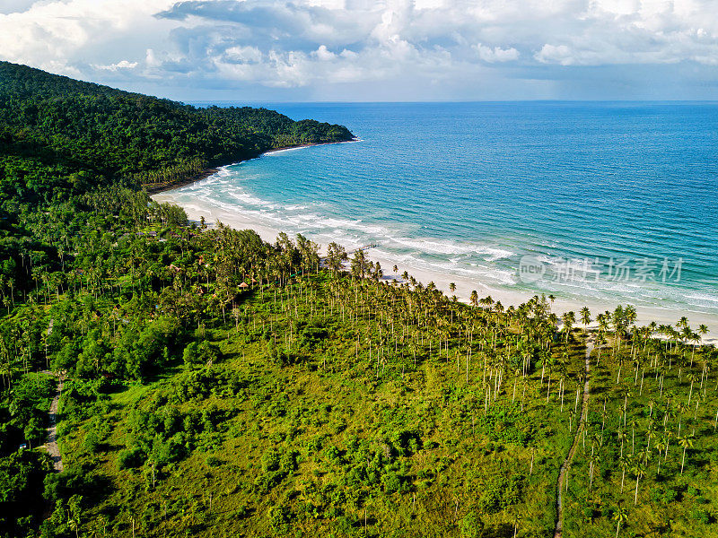 Ao Phrao 海滩，阁骨岛，泰国